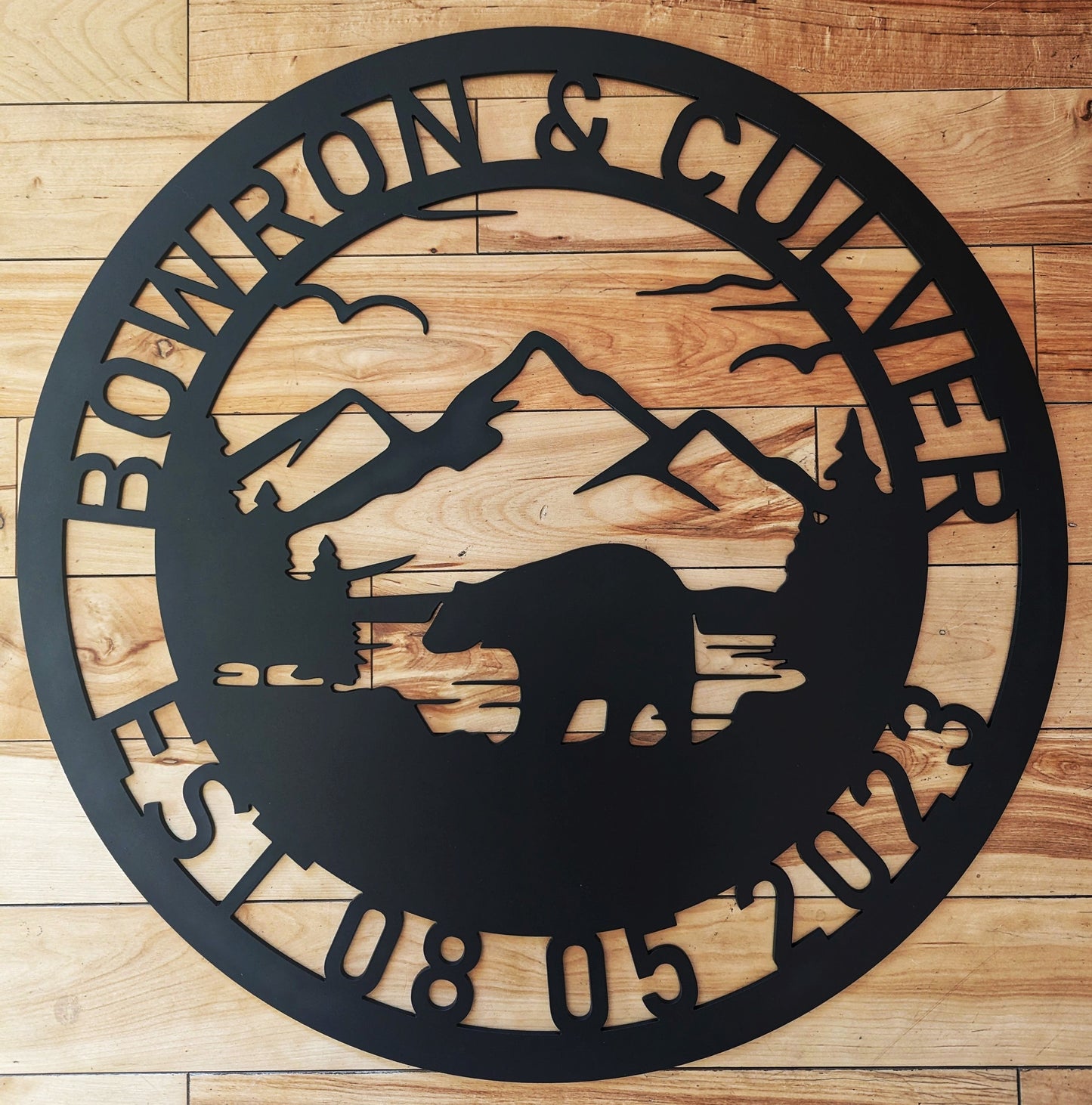 Custom Circular Sign